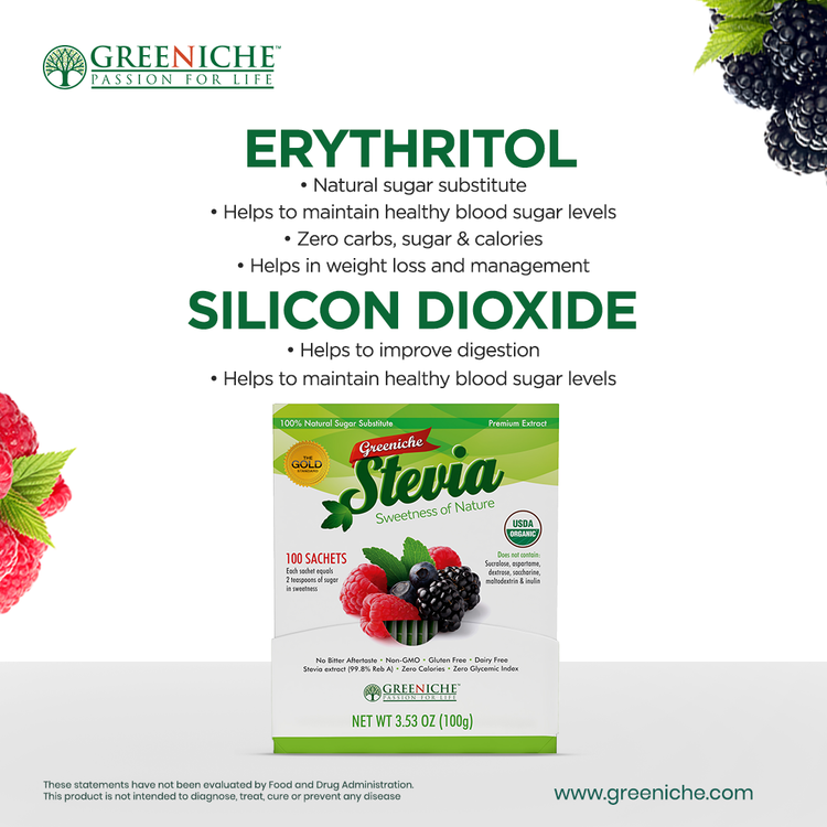 Greeniche Stevia (Sachets)