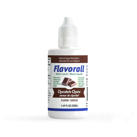 Sugar Free Sweetener – Flavorall Chocolate Choice Liquid Drops