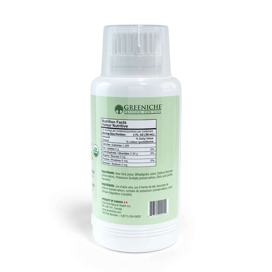 Aloe Vera Wheatgrass Juice