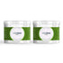 Curatea Detox tea jars showcasing the herbal cleanse blend for a balanced wellness routine.
