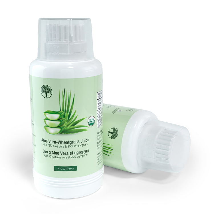 Aloe Vera Wheatgrass Juice