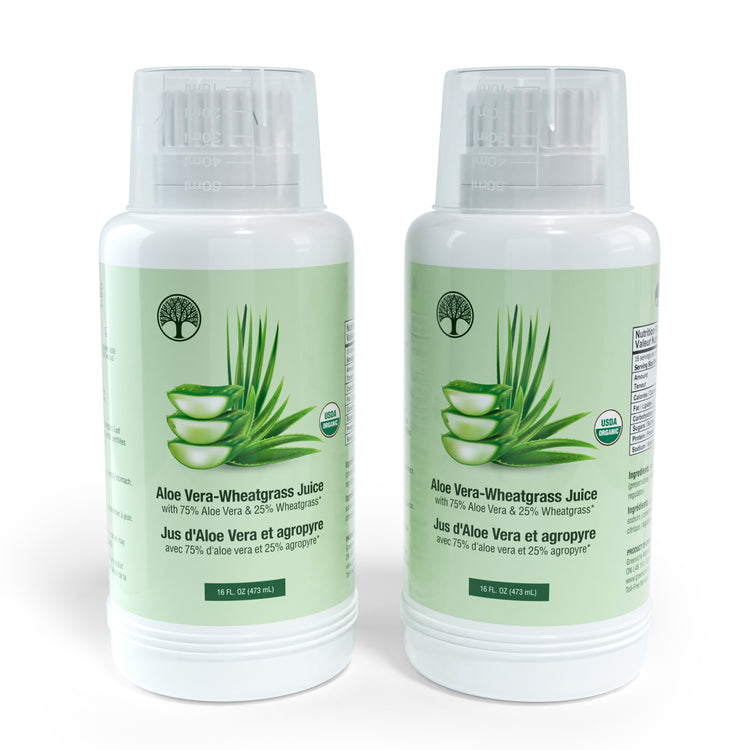 Aloe Vera Wheatgrass Juice